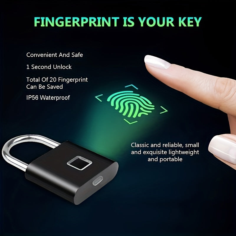 Smart Fingerprint Lock - Tech Secret Santa Gift