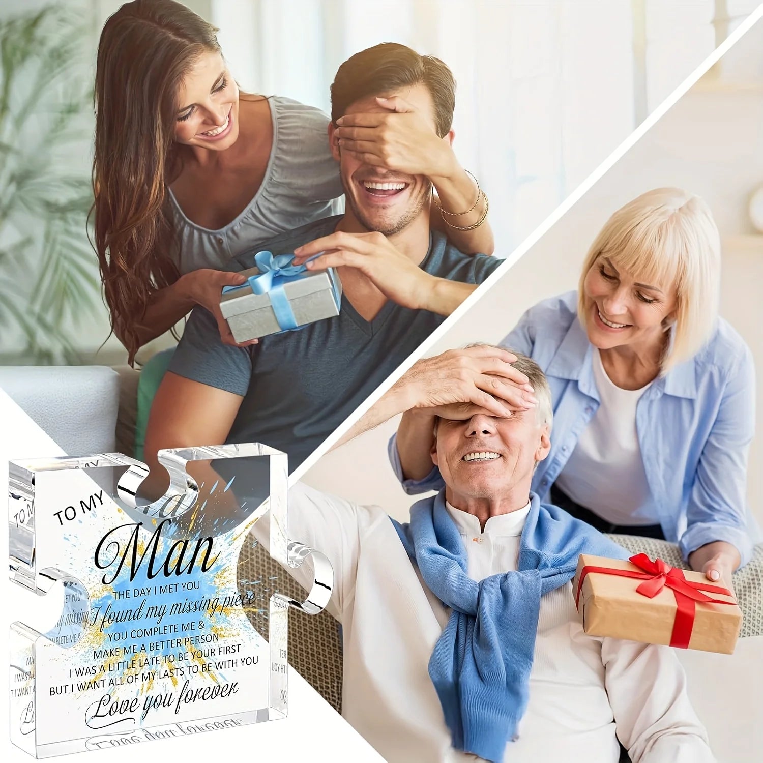 To My Man - Romantic Secret Santa Gift Idea