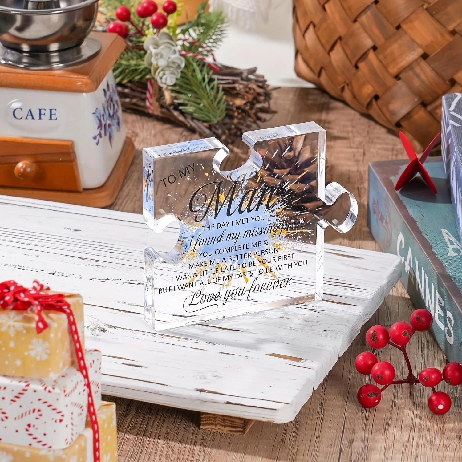 To My Man - Romantic Secret Santa Gift Idea