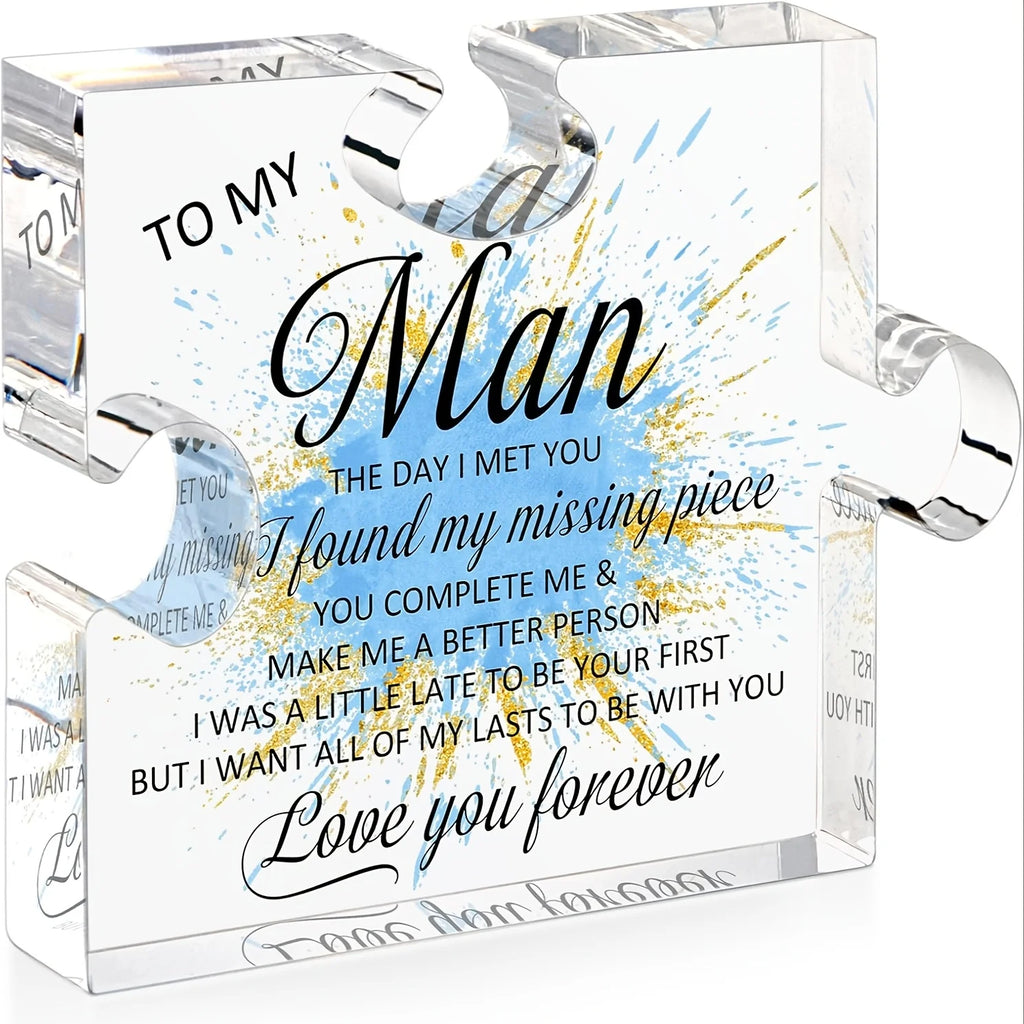 To My Man - Romantic Secret Santa Gift Idea