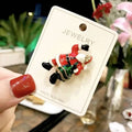 Luxury Christmas Brooch - Santa & Deer Crystal Pin Collection